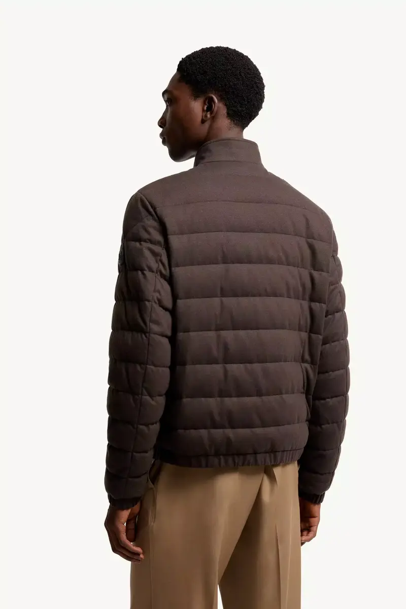Moncler Luray Cashmere Blend Short Down Jacket | Thumbnail 6