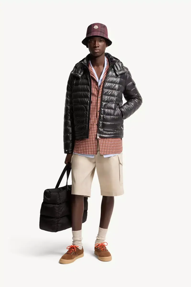 Moncler Lauros Hooded Short Down Jacket | Thumbnail 3