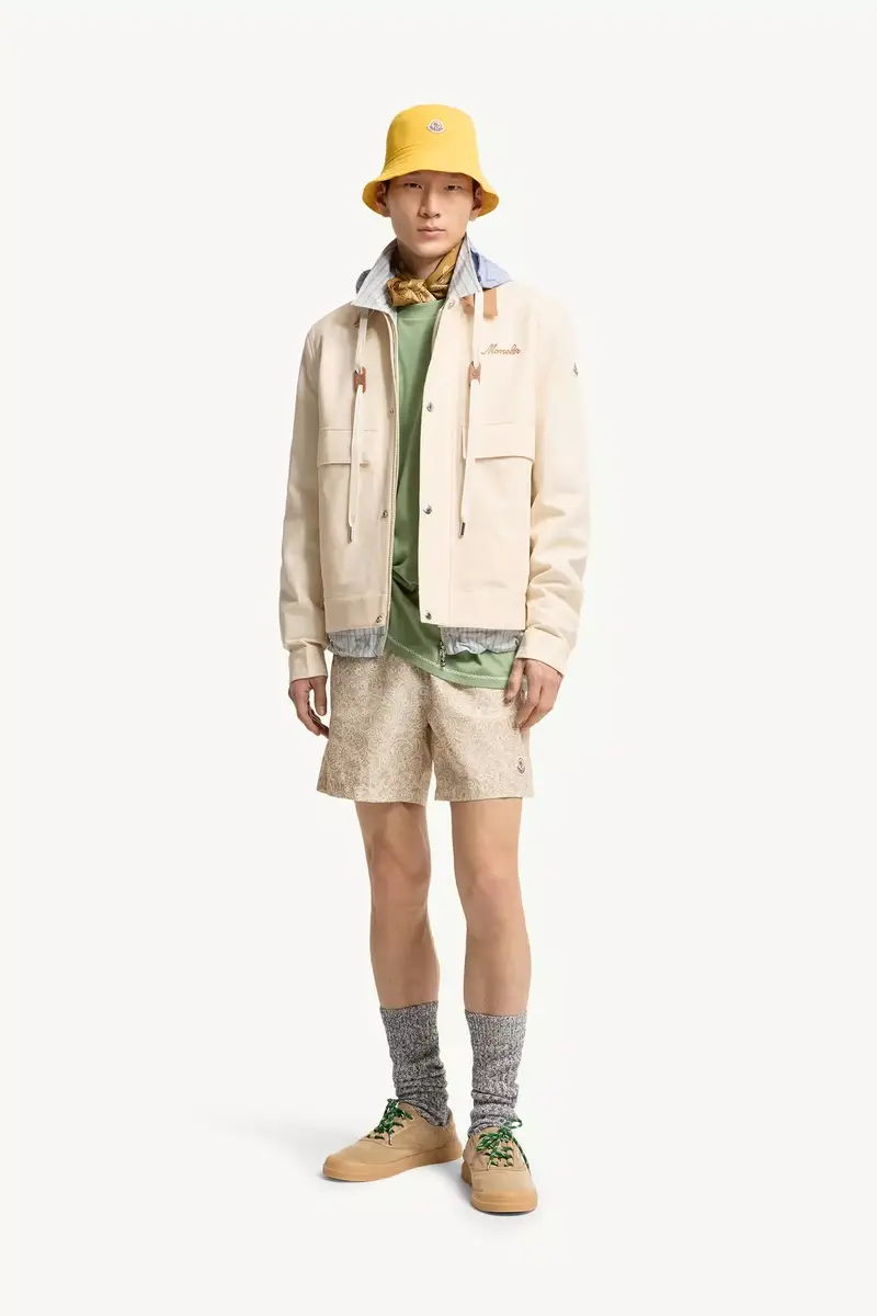 Moncler Kilke Linen & Cotton Blend Shirt Jacket | Thumbnail 3 Moncler Kilke Linen & Cotton Blend Shirt Jacket | Thumbnail 3