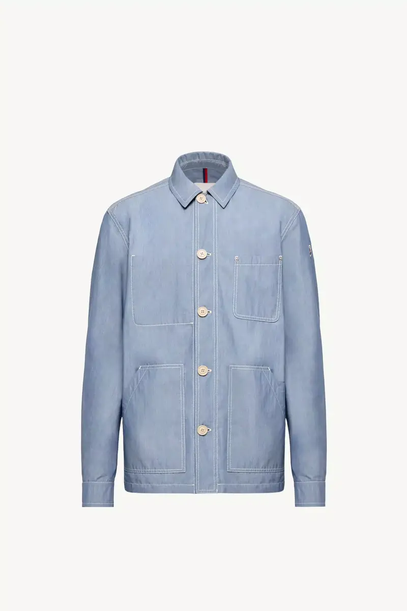 Moncler Elorn Chambray Shirt Jacket | Thumbnail 2 Moncler Elorn Chambray Shirt Jacket | Thumbnail 2