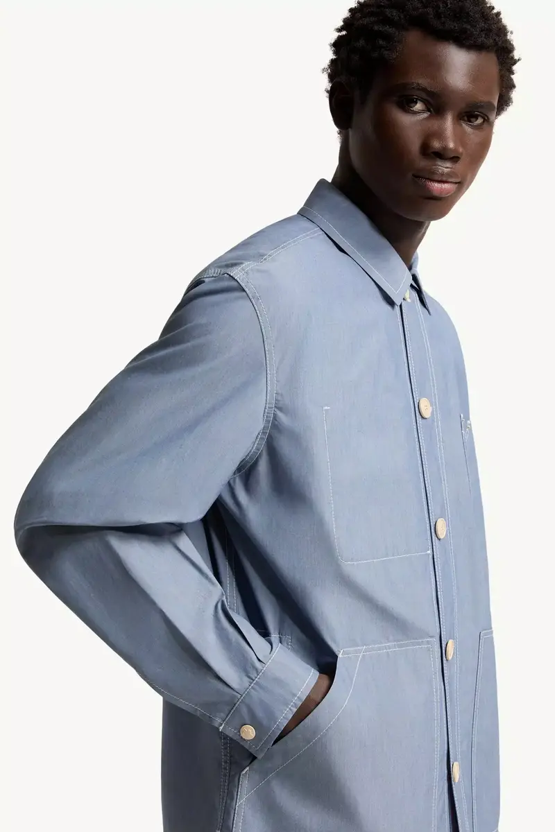 Moncler Elorn Chambray Shirt Jacket | Thumbnail 7 Moncler Elorn Chambray Shirt Jacket | Thumbnail 7