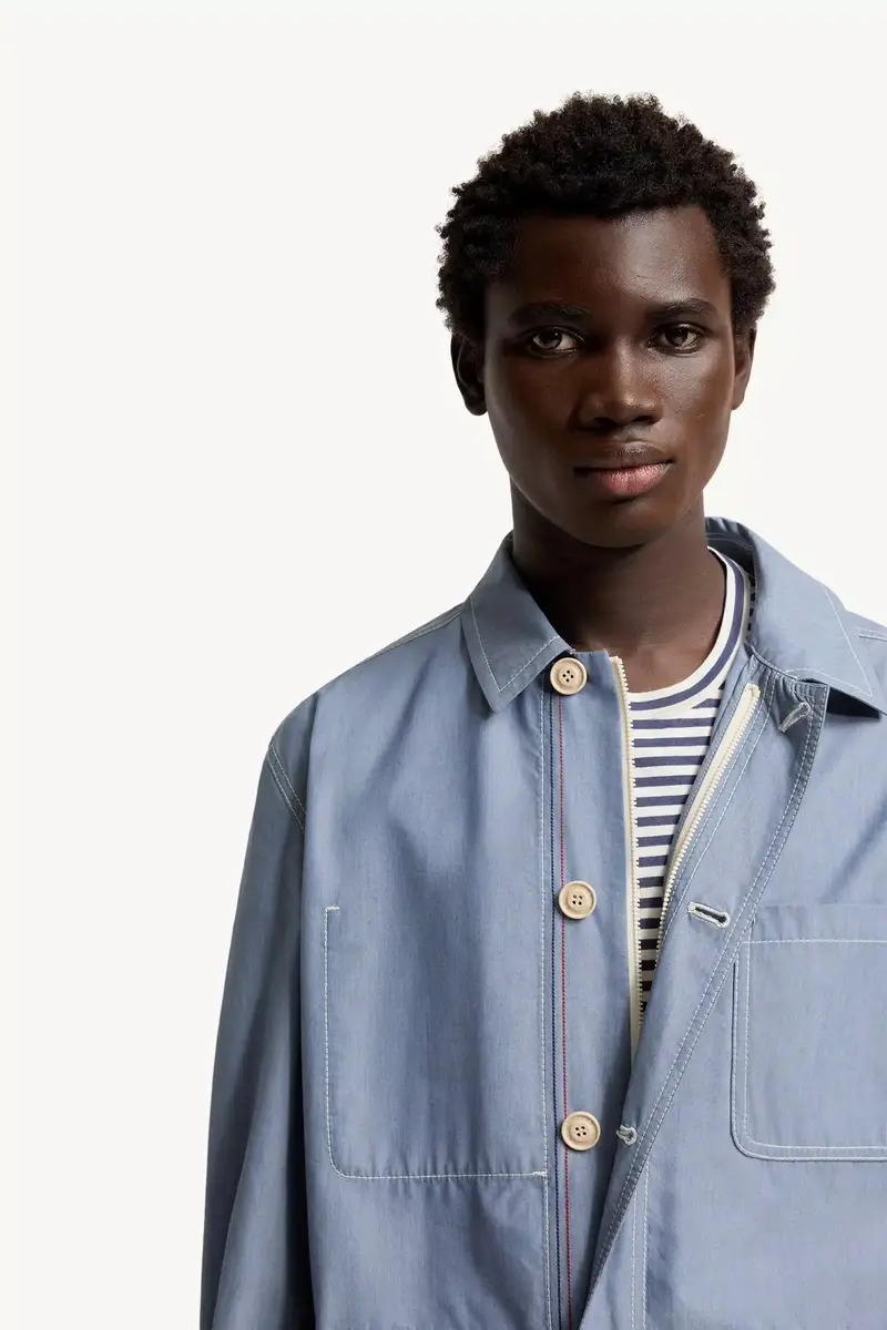 Moncler Elorn Chambray Shirt Jacket | Thumbnail 8 Moncler Elorn Chambray Shirt Jacket | Thumbnail 8