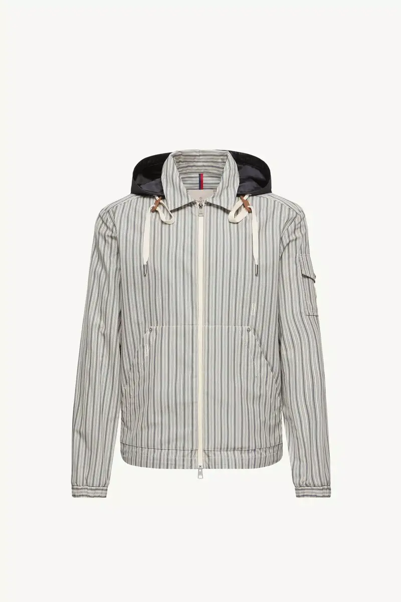 Moncler Havas Striped Poplin Shirt Jacket | Thumbnail 2 Moncler Havas Striped Poplin Shirt Jacket | Thumbnail 2