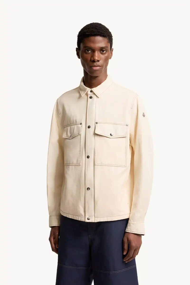 Moncler Watagua Cotton & Linen Blend Shirt Jacket | Thumbnail 5 Moncler Watagua Cotton & Linen Blend Shirt Jacket | Thumbnail 5