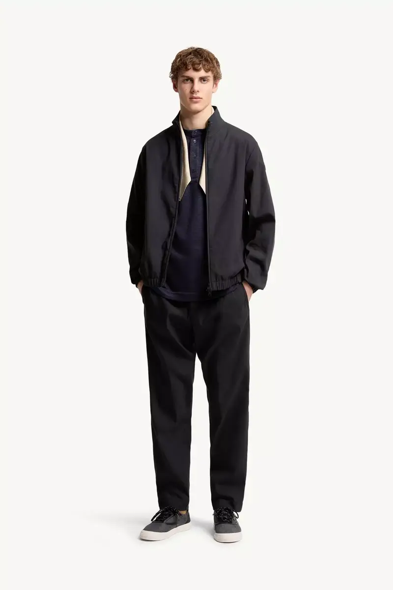 Moncler Technical Linen Blend Pants | Thumbnail 3