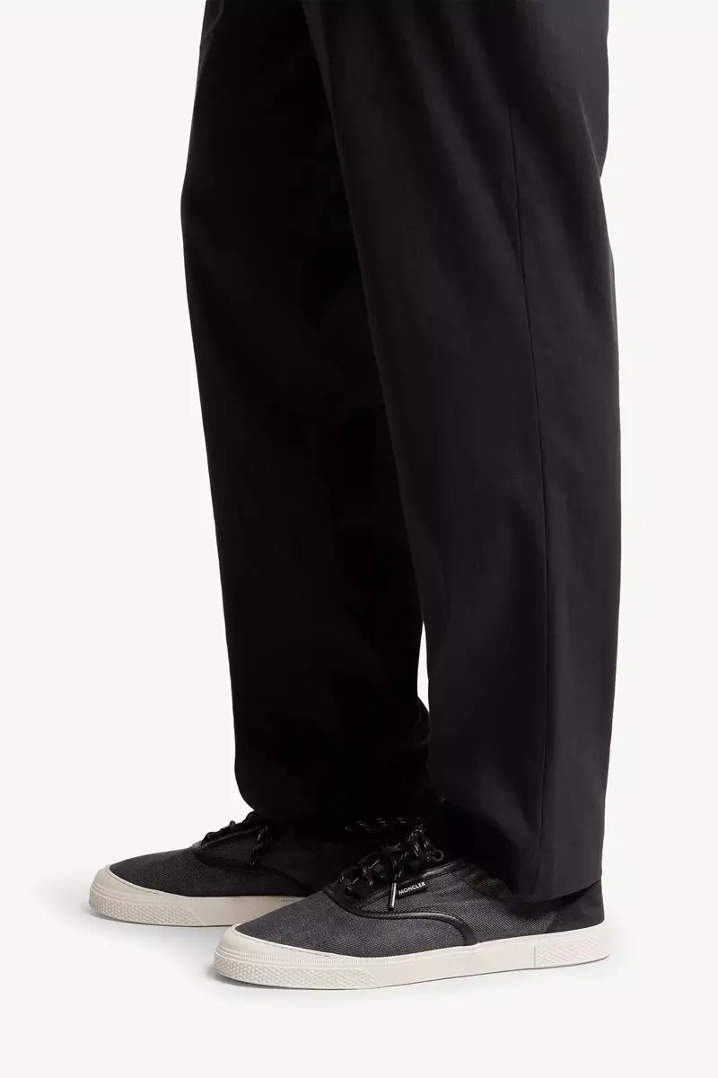 Moncler Technical Linen Blend Pants | Thumbnail 4