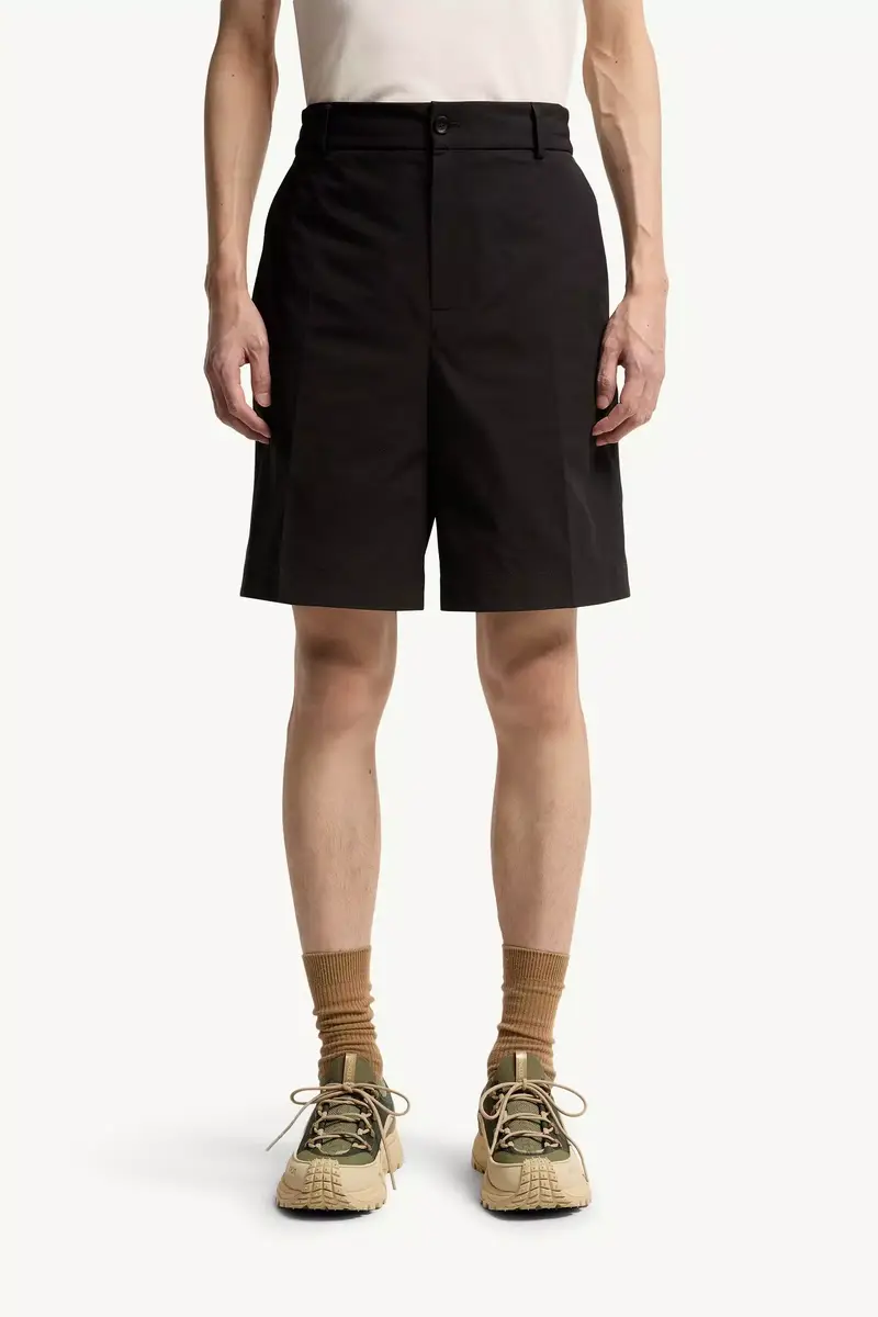 Moncler Seersucker Shorts | Thumbnail 5 Moncler Seersucker Shorts | Thumbnail 5