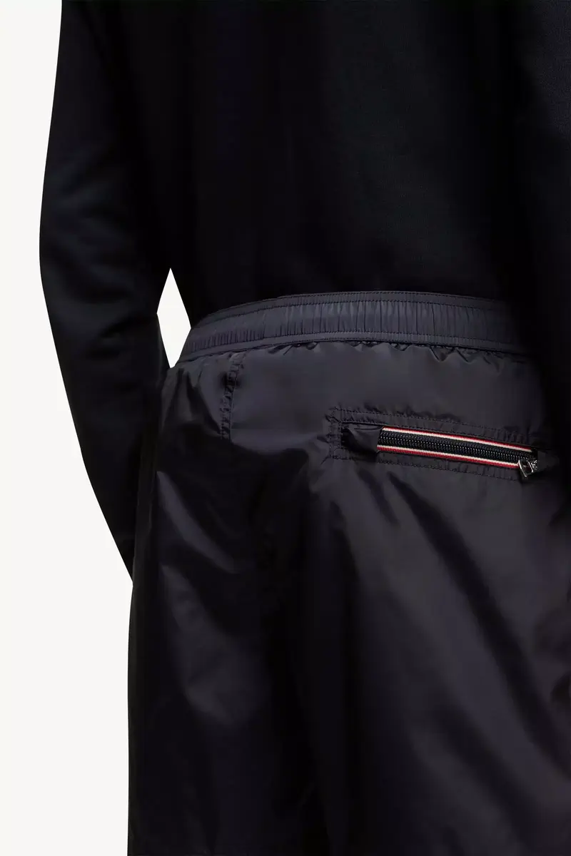 Moncler Logo Patch Swim Shorts | Thumbnail 7