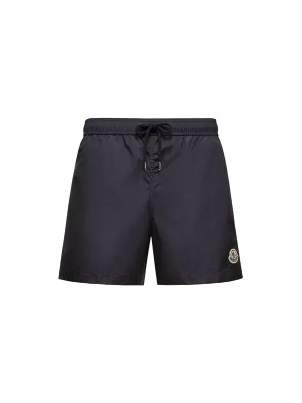 Logo Patch Swim Shorts