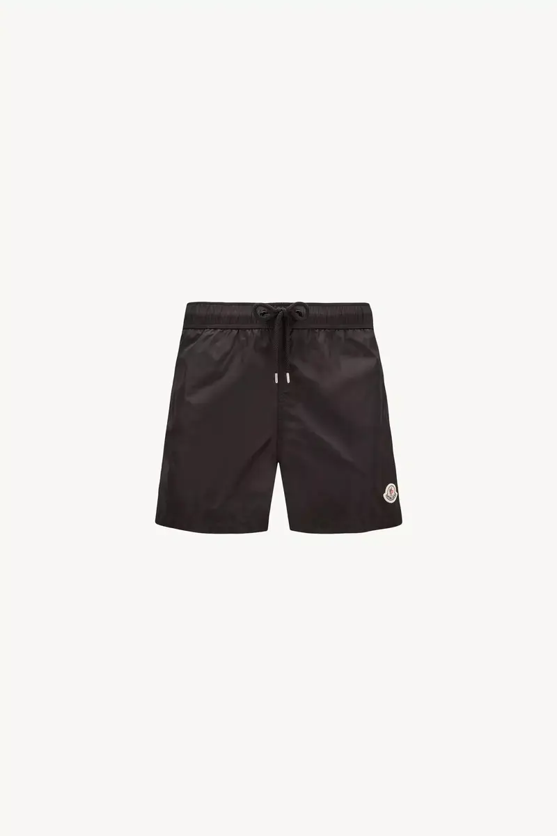 Moncler Logo Patch Swim Shorts | Thumbnail 2 Moncler Logo Patch Swim Shorts | Thumbnail 2