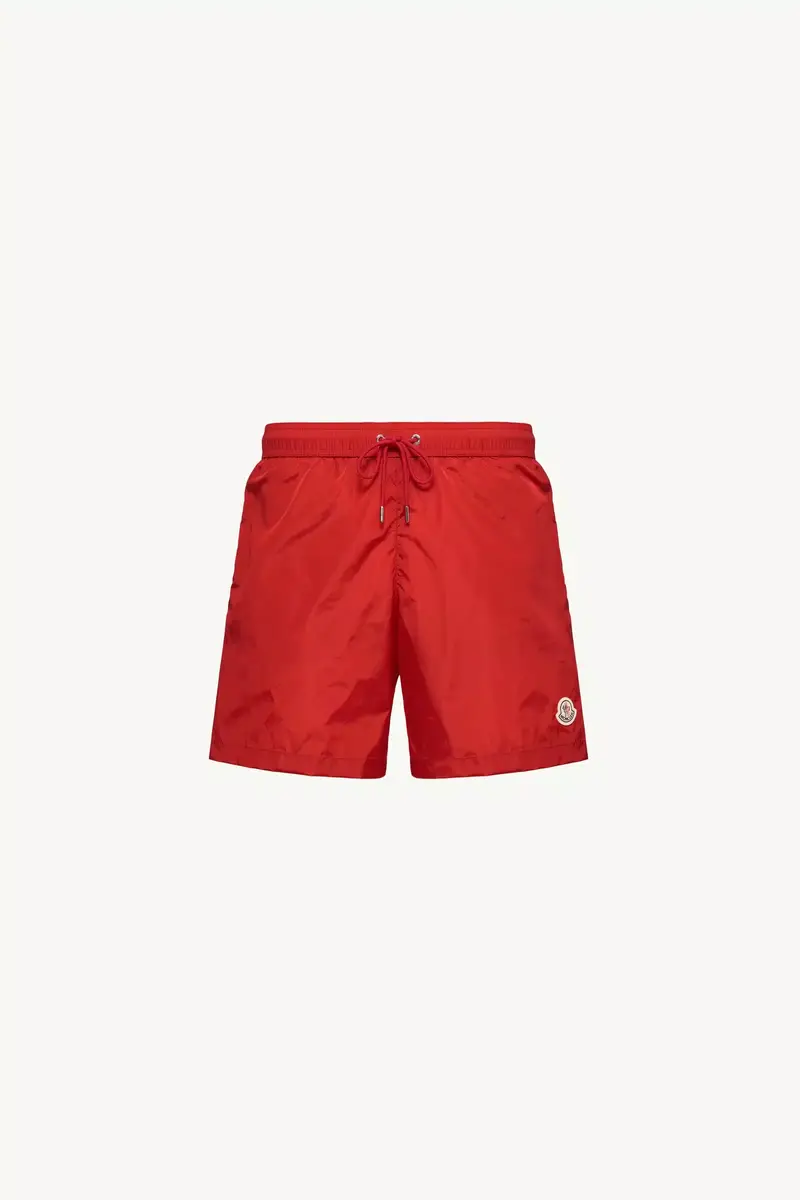 Moncler Logo Patch Swim Shorts | Thumbnail 2 Moncler Logo Patch Swim Shorts | Thumbnail 2