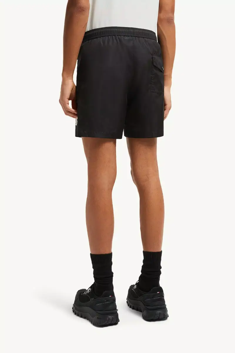 Moncler Logo Patch Swim Shorts | Thumbnail 5 Moncler Logo Patch Swim Shorts | Thumbnail 5
