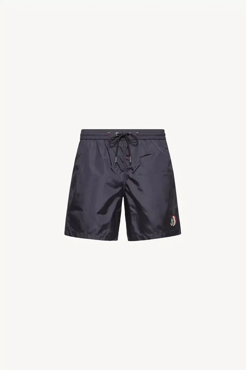 Moncler Logo Patch Swim Shorts | Thumbnail 2