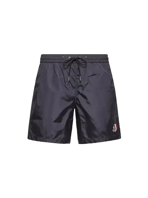 Logo Patch Swim Shorts