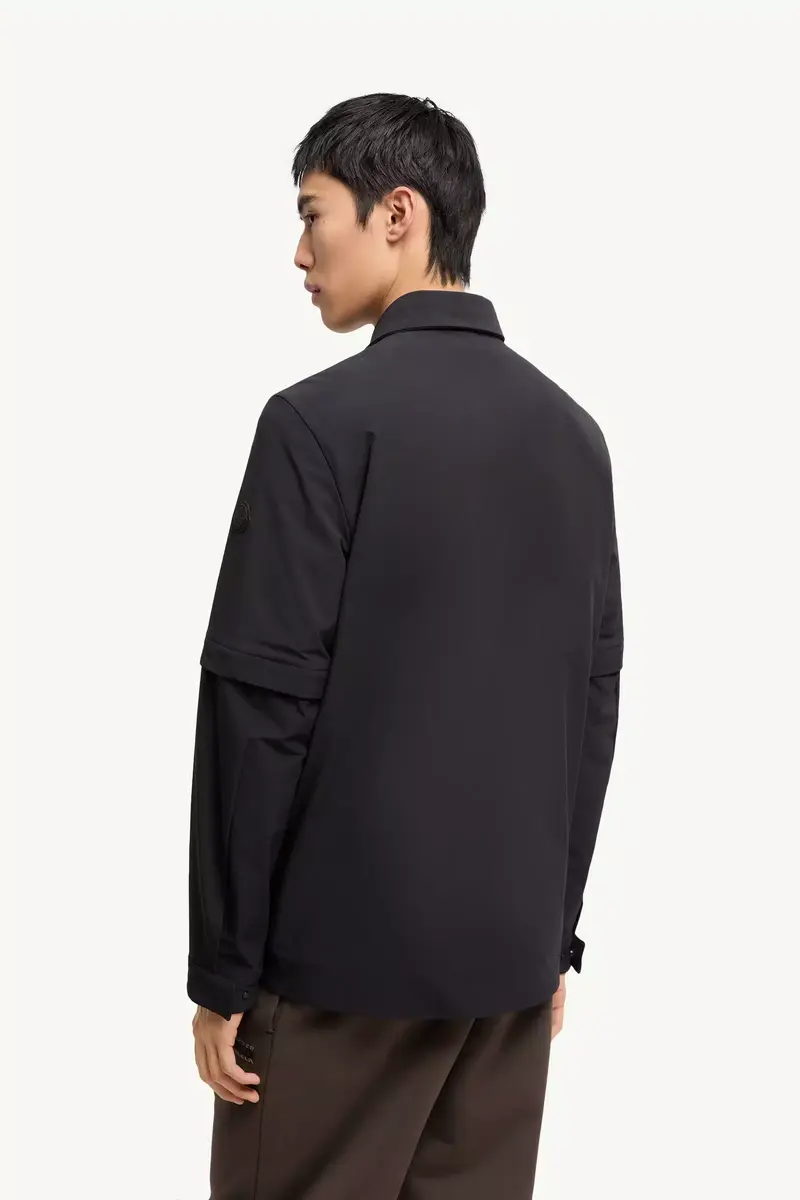 Moncler Logo 2-in1 Shirt Jacket | Thumbnail 6 Moncler Logo 2-in1 Shirt Jacket | Thumbnail 6