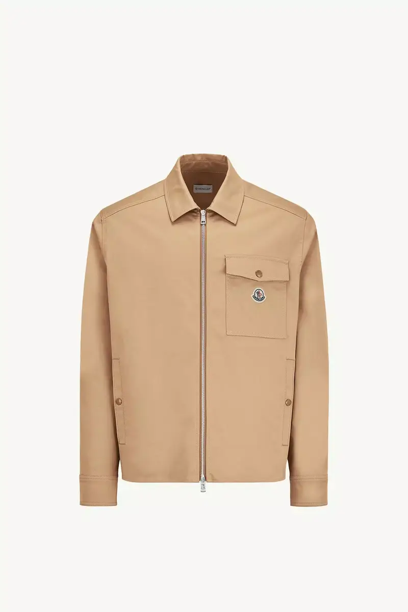 Moncler Cotton Blend Gabardine Shirt Jacket | Thumbnail 2