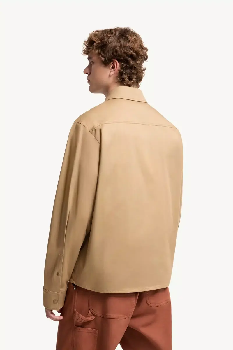 Moncler Cotton Blend Gabardine Shirt Jacket | Thumbnail 6
