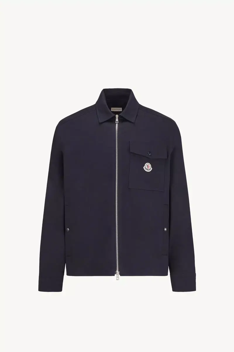 Moncler Cotton Blend Gabardine Shirt Jacket | Thumbnail 2