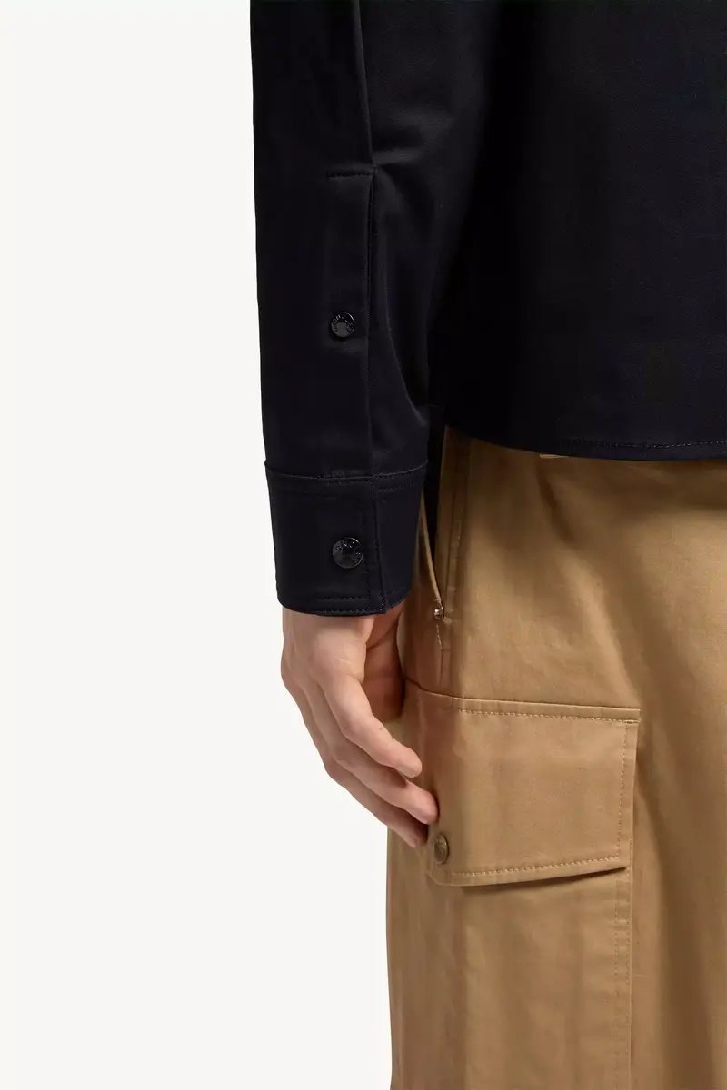 Moncler Cotton Blend Gabardine Shirt Jacket | Thumbnail 7