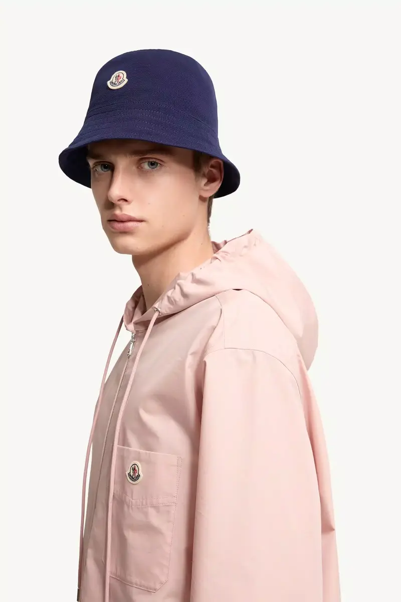 Moncler Cotton Blend Poplin Hooded Jacket | Thumbnail 4