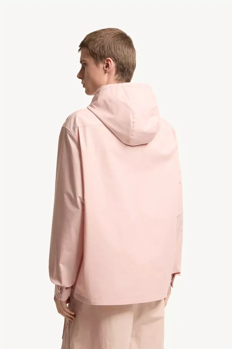 Moncler Cotton Blend Poplin Hooded Jacket | Thumbnail 6