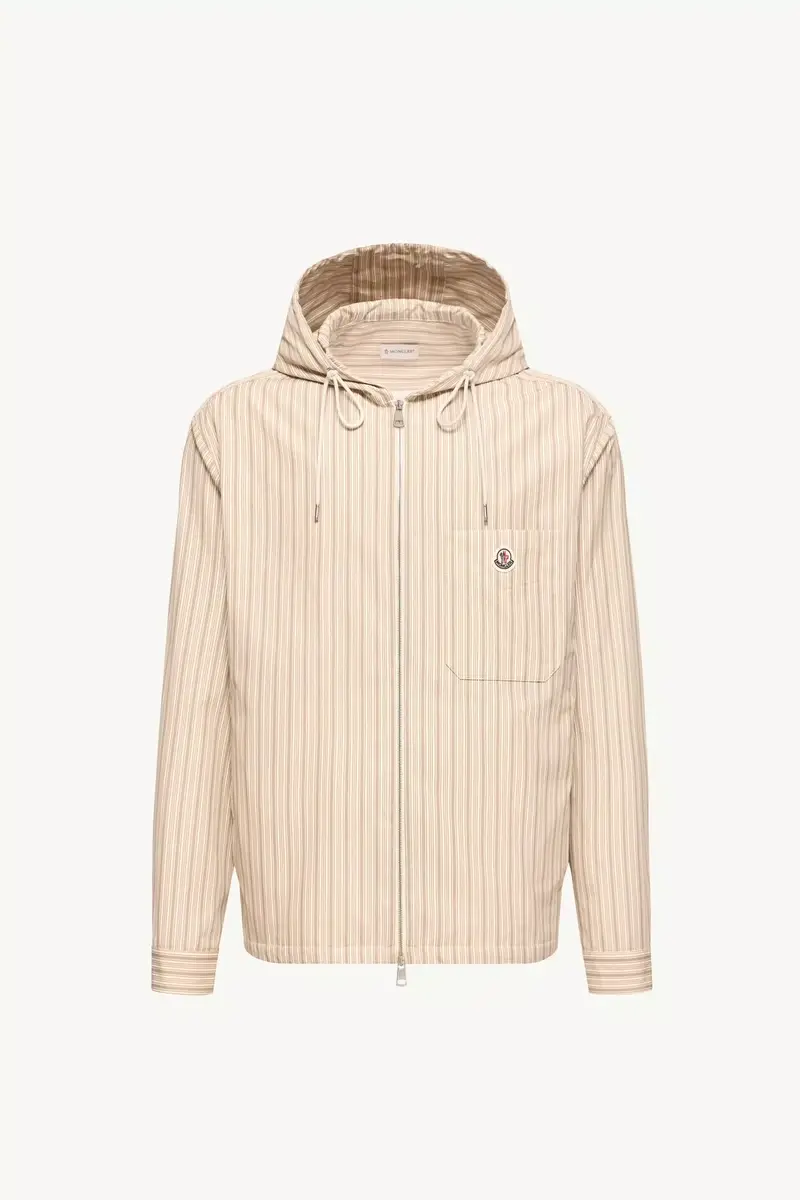 Moncler Striped Cotton Poplin Shirt | Thumbnail 2 Moncler Striped Cotton Poplin Shirt | Thumbnail 2