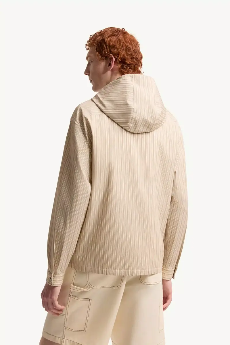 Moncler Striped Cotton Poplin Shirt | Thumbnail 6 Moncler Striped Cotton Poplin Shirt | Thumbnail 6