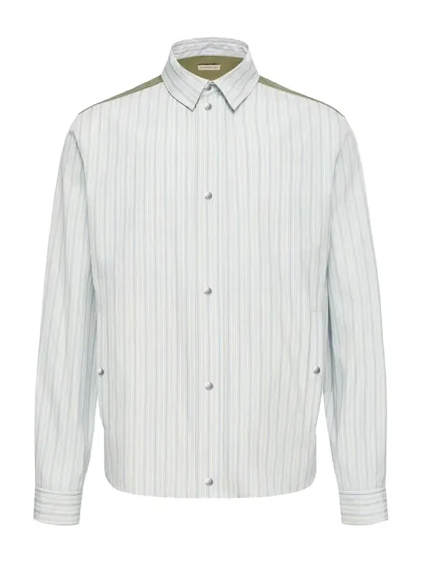 Striped Cotton Poplin Shirt Striped Cotton Poplin Shirt