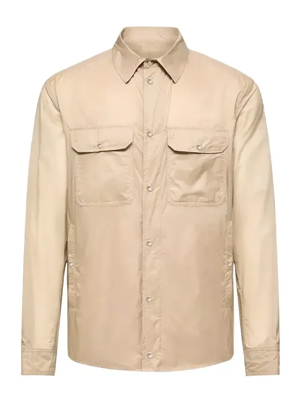 Logo Patch Long Sleeve Shirt Jacket Logo Patch Long Sleeve Shirt Jacket