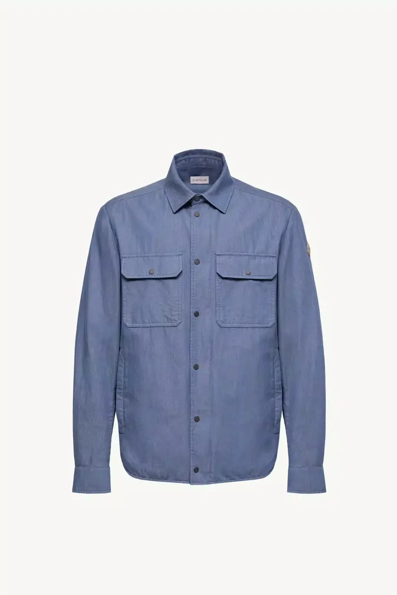Moncler Denim Shirt Jacket | Thumbnail 2 Moncler Denim Shirt Jacket | Thumbnail 2