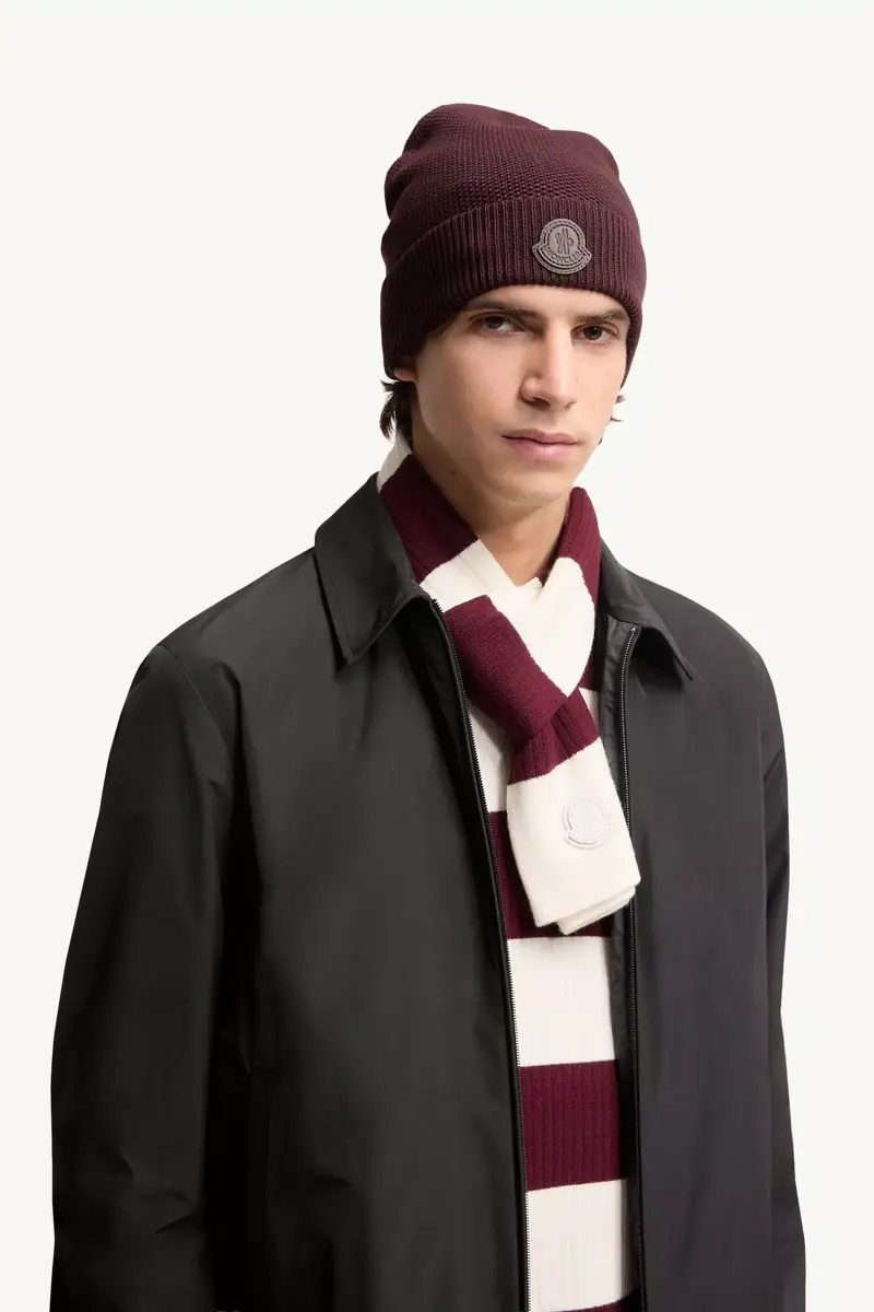 Moncler Wool Beanie | Thumbnail 3 Moncler Wool Beanie | Thumbnail 3