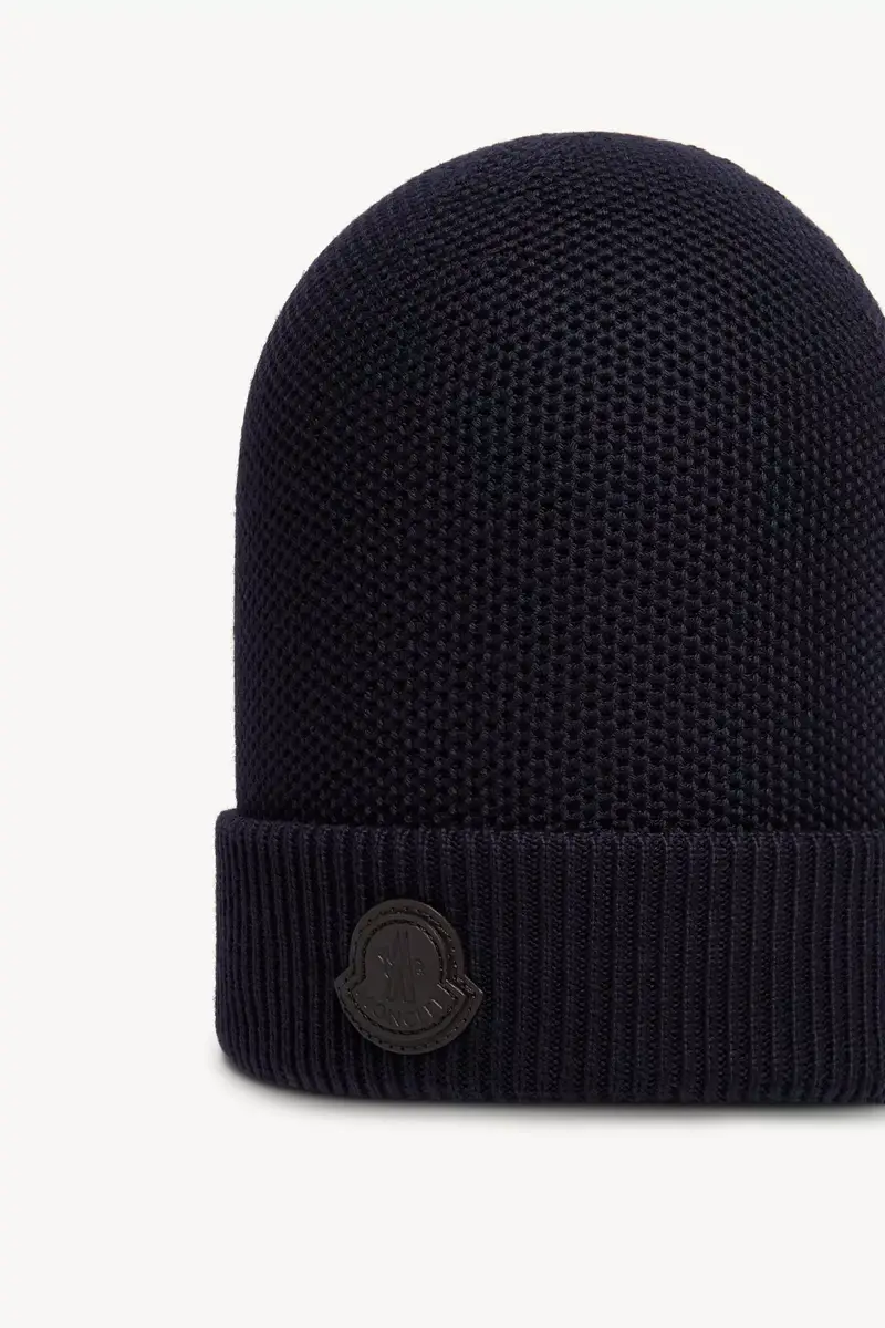 Moncler Wool Beanie | Thumbnail 4 Moncler Wool Beanie | Thumbnail 4