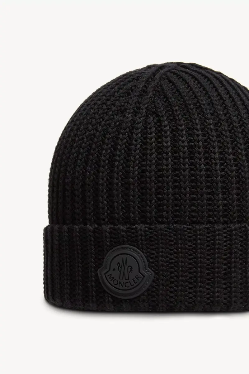 Moncler Cotton Beanie | Thumbnail 4 Moncler Cotton Beanie | Thumbnail 4