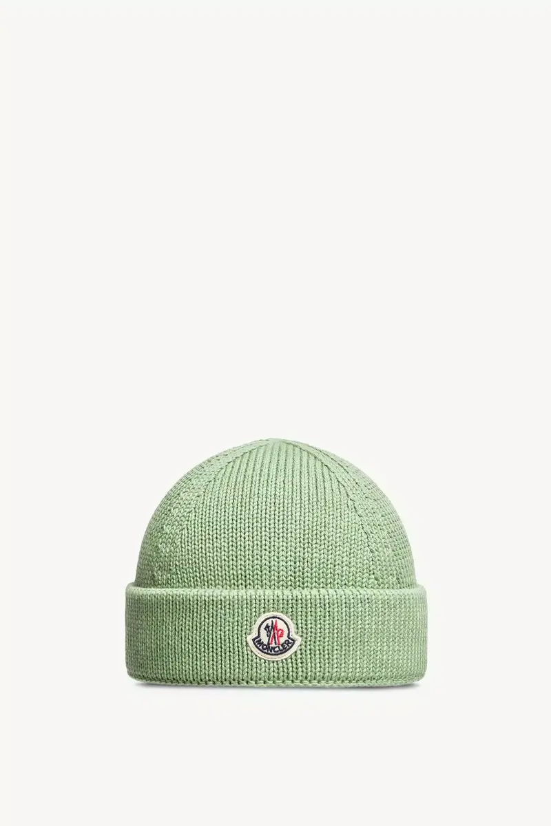 Moncler Cotton Tricot Beanie | Thumbnail 2 Moncler Cotton Tricot Beanie | Thumbnail 2