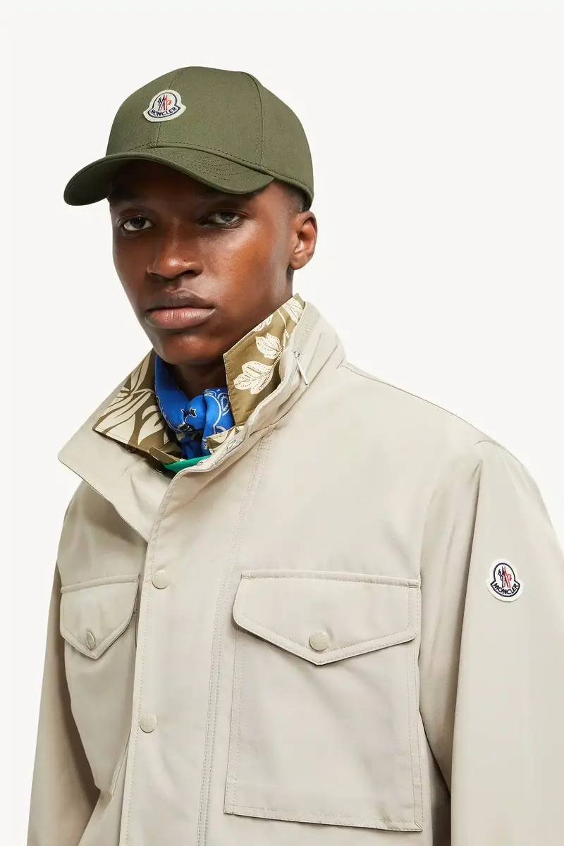Moncler Cotton Gabardine Baseball Cap | Thumbnail 3 Moncler Cotton Gabardine Baseball Cap | Thumbnail 3