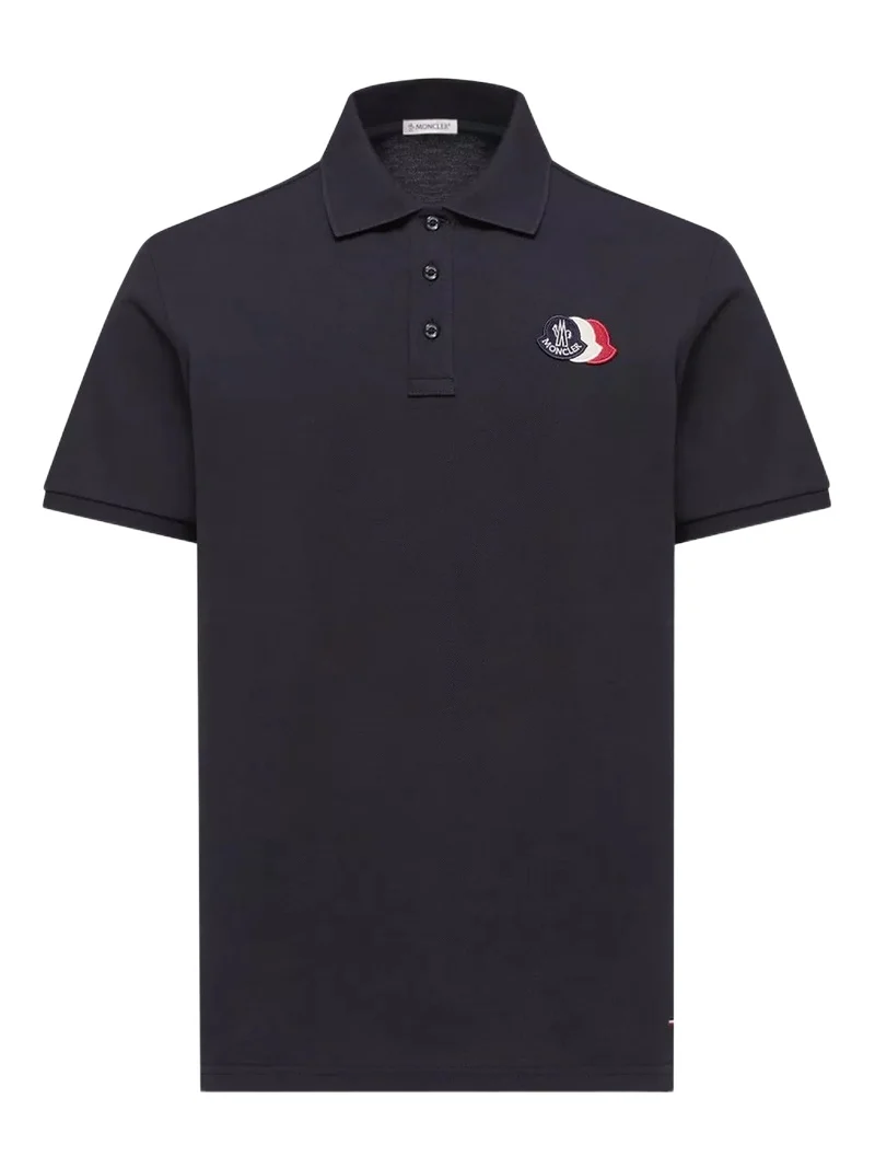Logo Patch Cotton Piquet Polo Shirt Logo Patch Cotton Piquet Polo Shirt