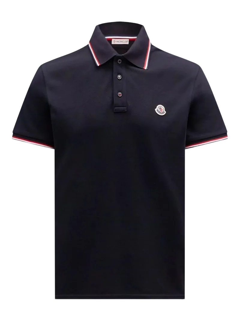 Tricolor-trimmed Cotton Piquet Polo Shirt Tricolor-trimmed Cotton Piquet Polo Shirt