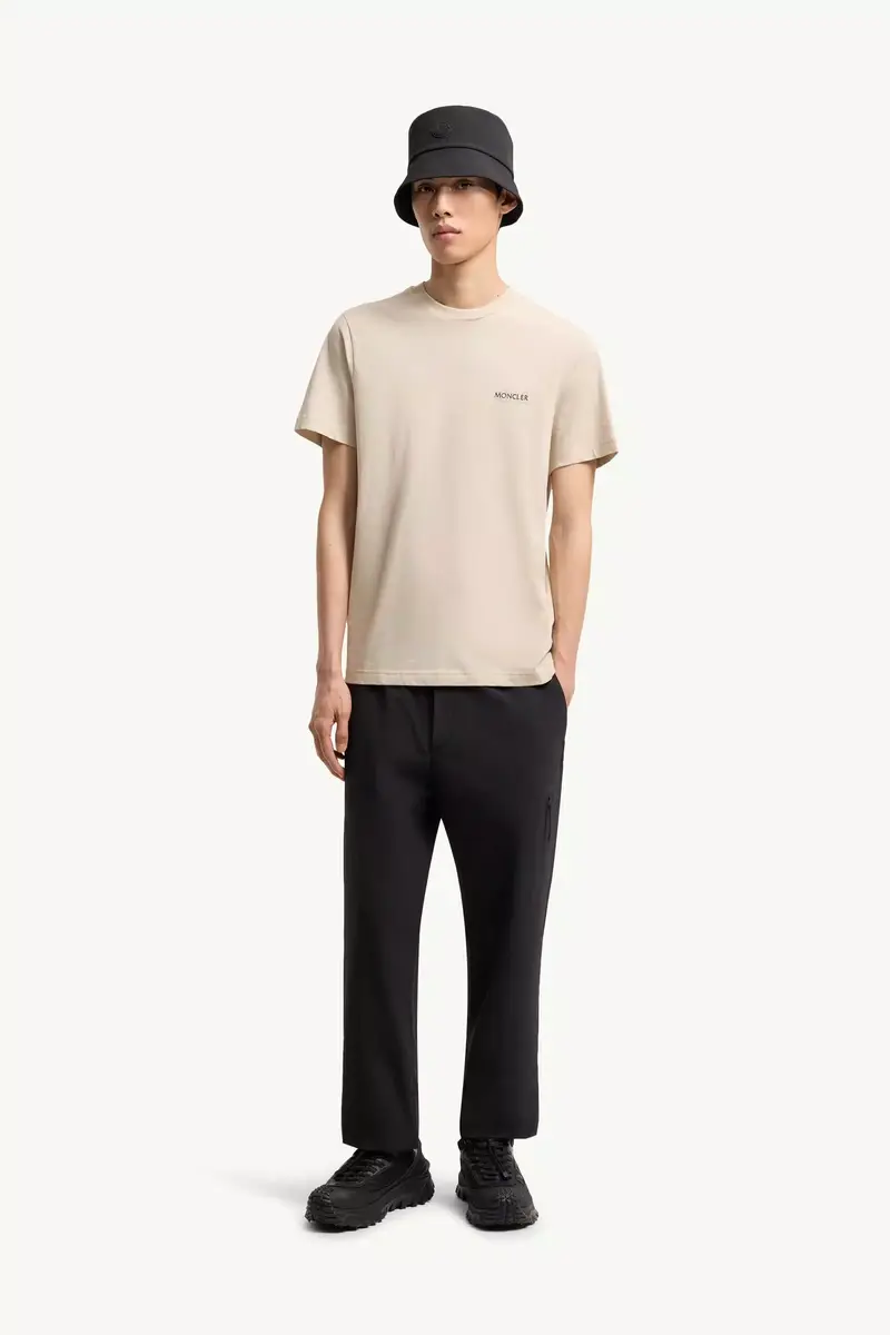 Moncler Logo Cotton Jersey T-shirt | Thumbnail 3 Moncler Logo Cotton Jersey T-shirt | Thumbnail 3