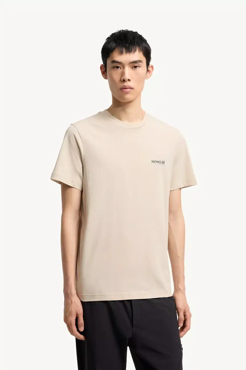 Moncler Logo Cotton Jersey T-shirt | Thumbnail 5 Moncler Logo Cotton Jersey T-shirt | Thumbnail 5