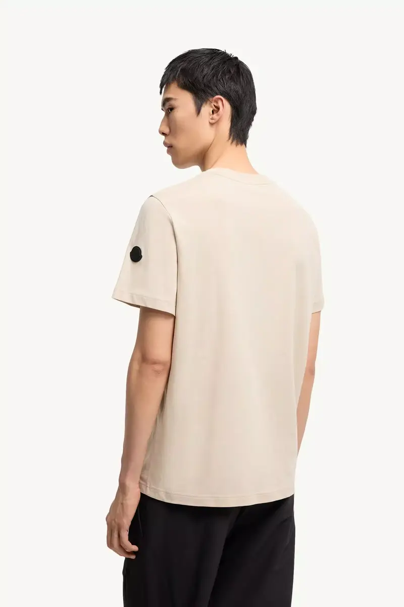 Moncler Logo Cotton Jersey T-shirt | Thumbnail 6 Moncler Logo Cotton Jersey T-shirt | Thumbnail 6