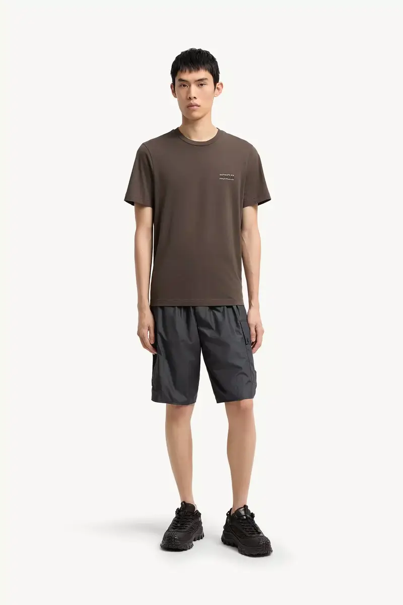 Moncler Logo Cotton Jersey T-shirt | Thumbnail 3
