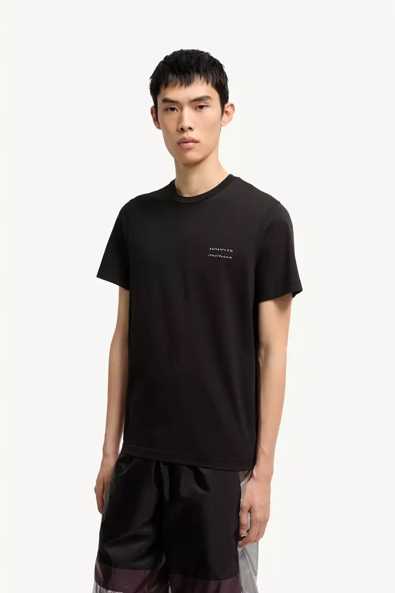 Moncler Logo Cotton Jersey T-shirt | Thumbnail 5 Moncler Logo Cotton Jersey T-shirt | Thumbnail 5