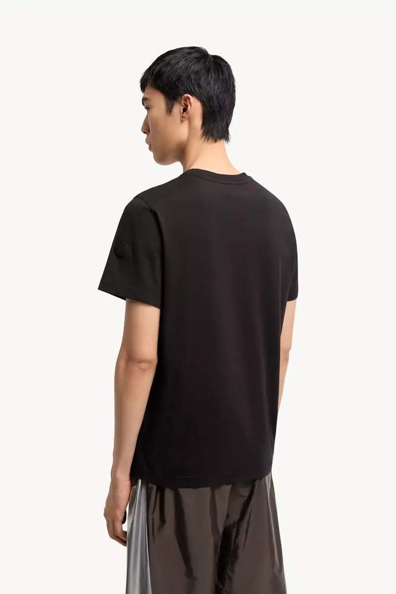 Moncler Logo Cotton Jersey T-shirt | Thumbnail 6 Moncler Logo Cotton Jersey T-shirt | Thumbnail 6