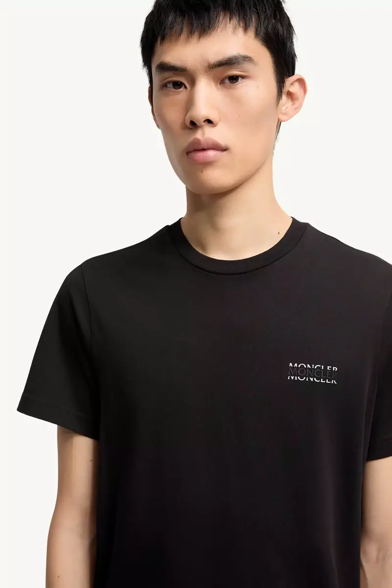 Moncler Logo Cotton Jersey T-shirt | Thumbnail 7 Moncler Logo Cotton Jersey T-shirt | Thumbnail 7