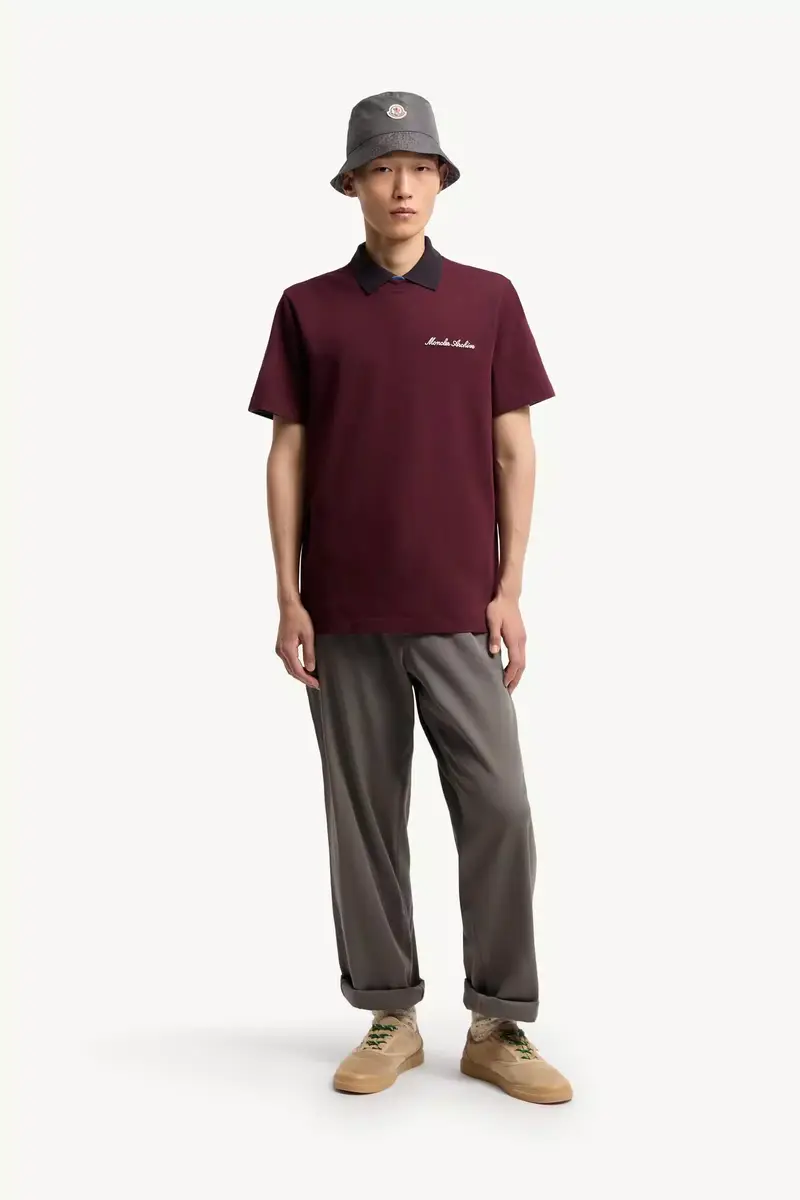 Moncler Embroidered Logo Cotton T-shirt | Thumbnail 3 Moncler Embroidered Logo Cotton T-shirt | Thumbnail 3