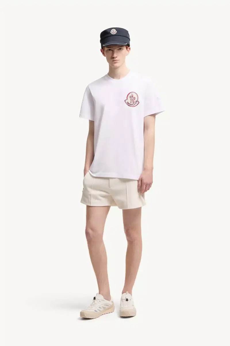 Moncler Logo Cotton T-shirt | Thumbnail 2