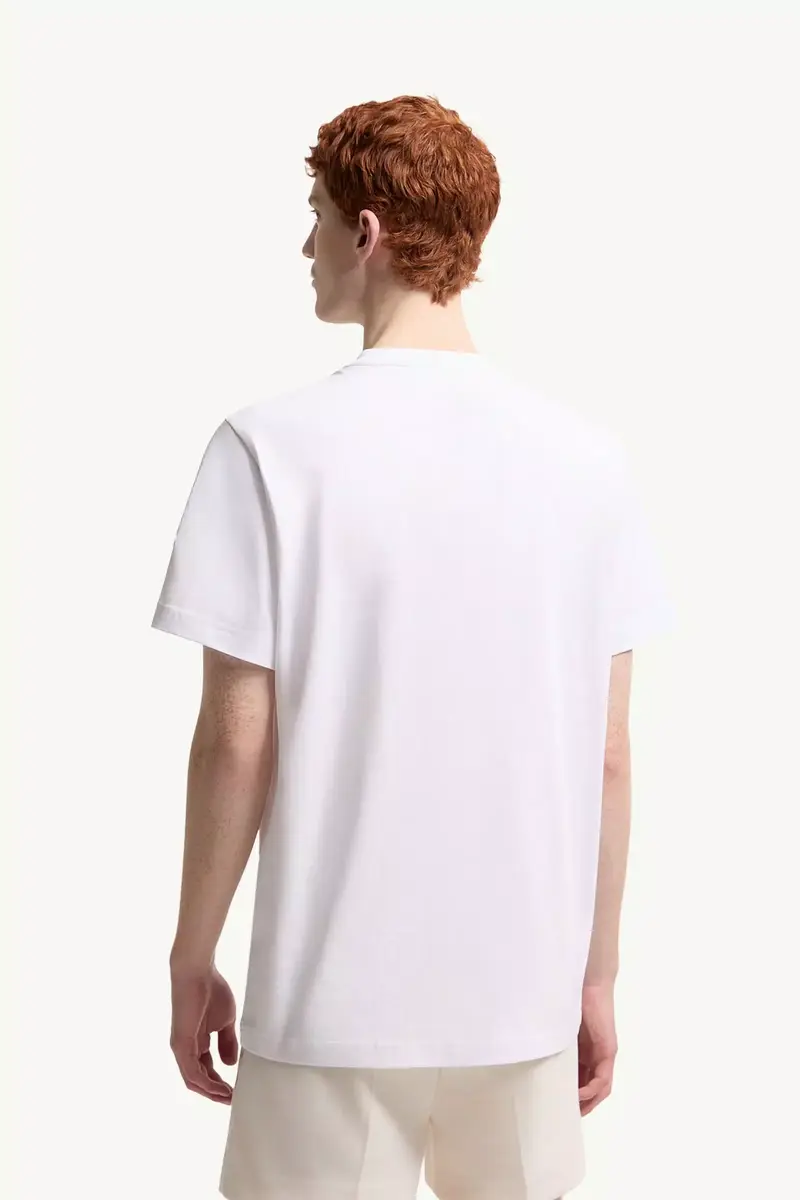 Moncler Logo Cotton T-shirt | Thumbnail 5