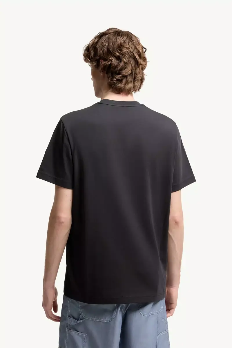 Moncler Striped Logo Cotton Jersey T-shirt | Thumbnail 5