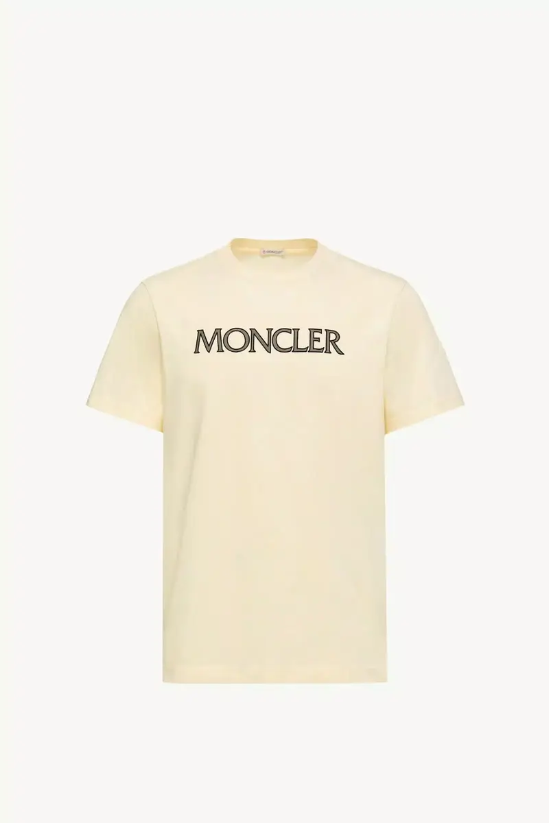 Moncler Logo Print Cotton T-shirt | Thumbnail 2 Moncler Logo Print Cotton T-shirt | Thumbnail 2