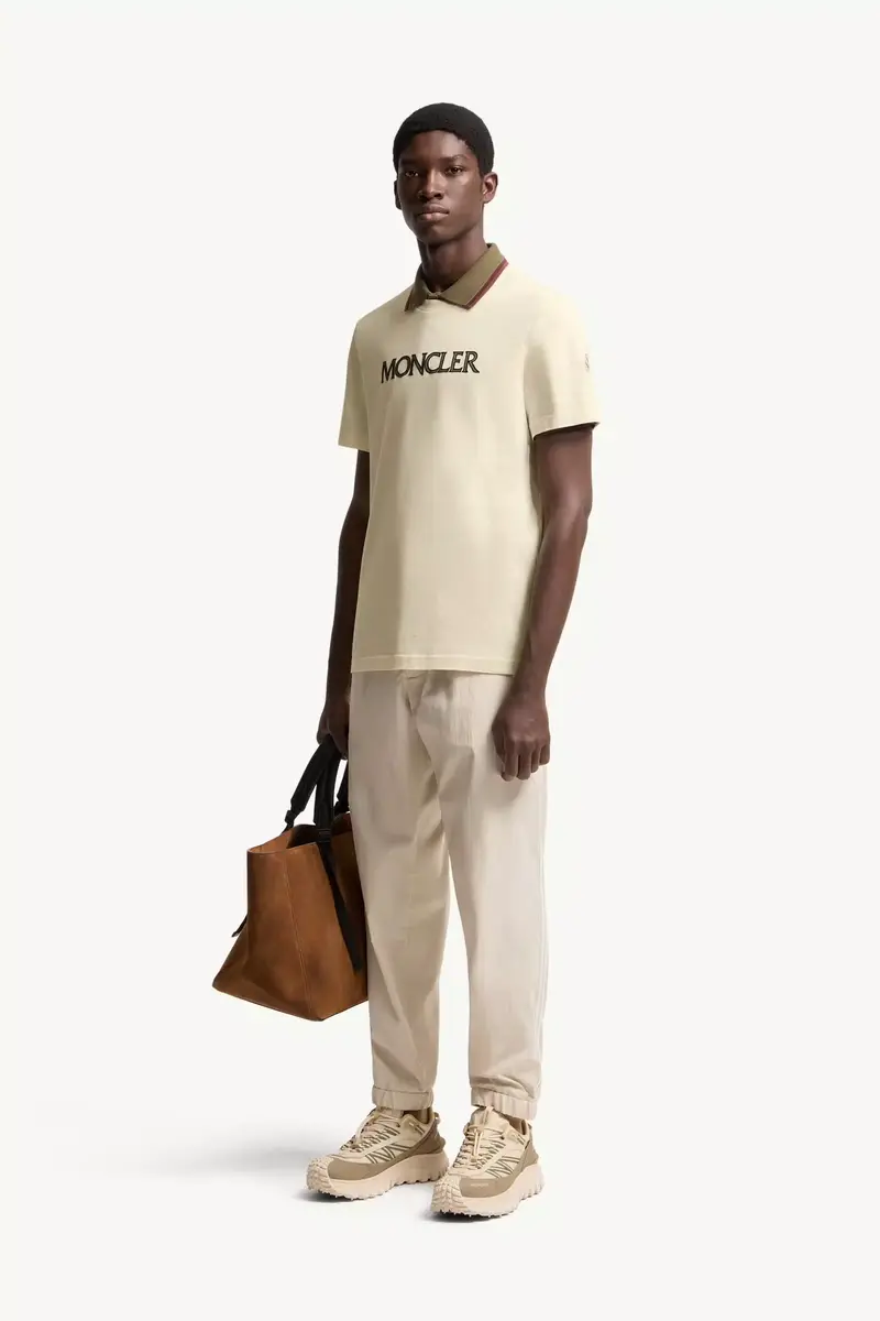 Moncler Logo Print Cotton T-shirt | Thumbnail 3 Moncler Logo Print Cotton T-shirt | Thumbnail 3